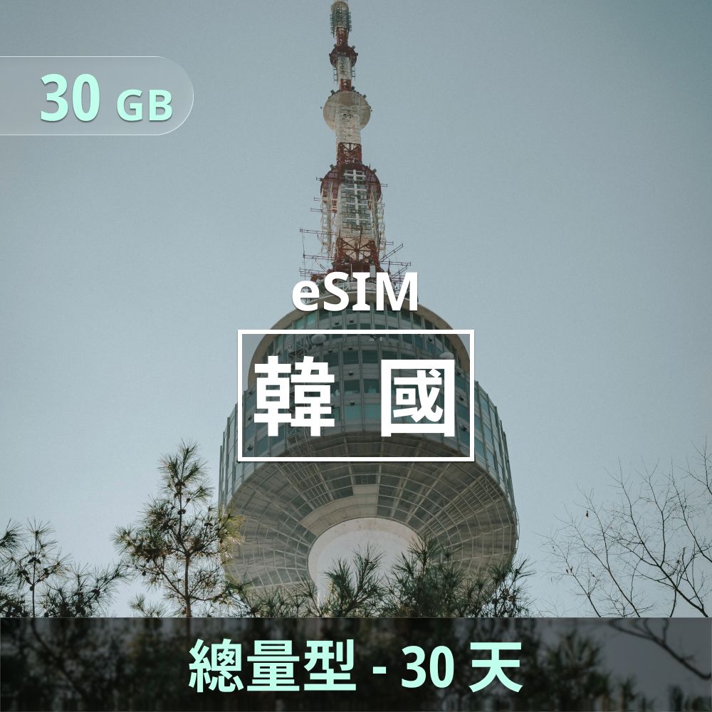 韓國 eSIM _ 總量型上網_30GB _ 30天.jpg