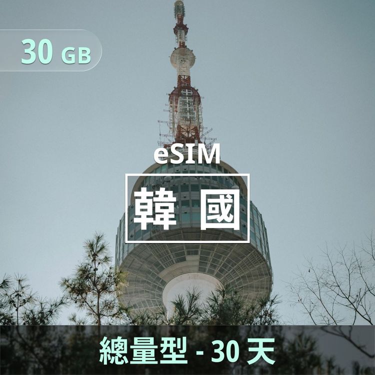 韓國｜總量型｜30GB